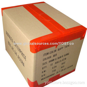 BOPP color adhesive acrylic tape
